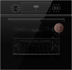 Электрический духовой шкаф Weissgauff EOV 306 SB Black Edition