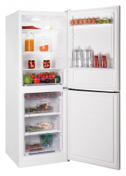Холодильник с нижней морозильной камерой NORDFROST NRB 161NF W
