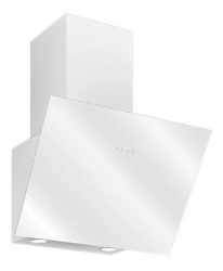 Кухонная вытяжка Elikor Антрацит 60П-650-Е3Д белый/белое стекло