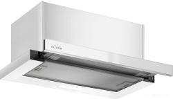 Кухонная вытяжка Elikor Slide 60П-1000 229461 (белый/стекло белое)