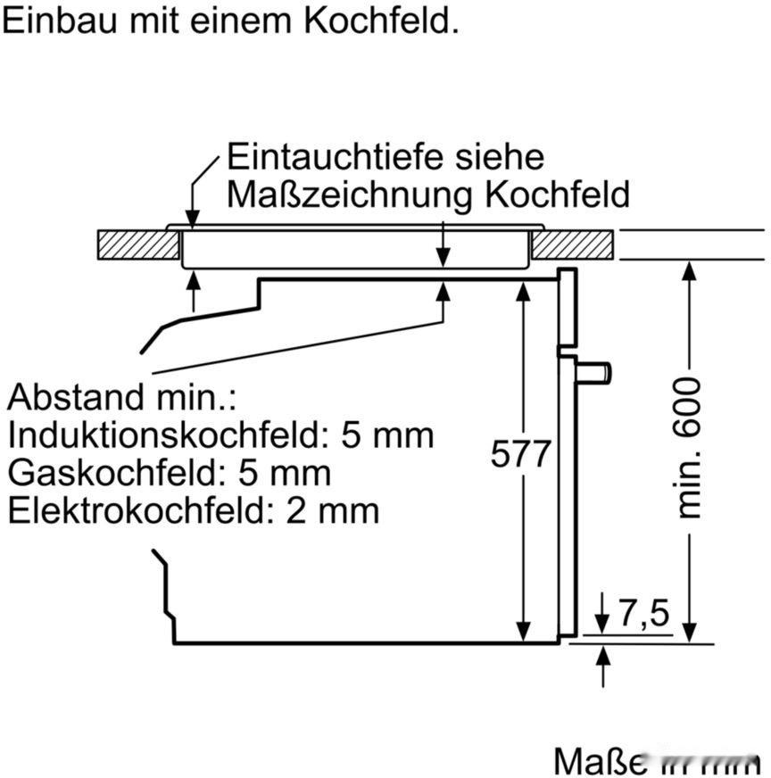 Электрический духовой шкаф Bosch HSG636BB1