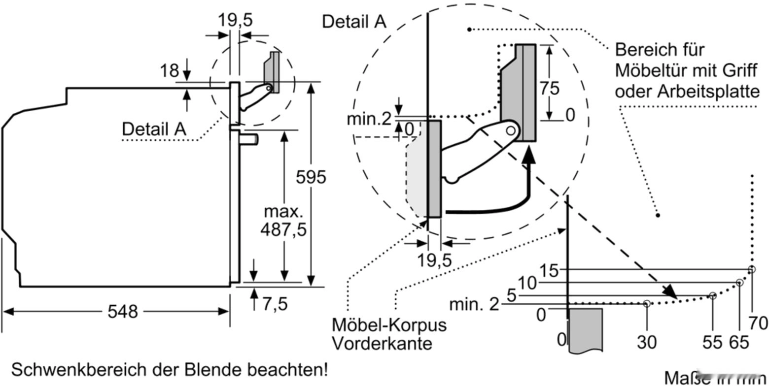 Электрический духовой шкаф Bosch HSG636BB1