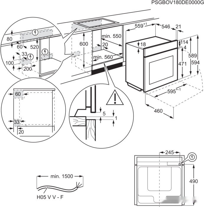 Электрический духовой шкаф Electrolux EOB7S31Z