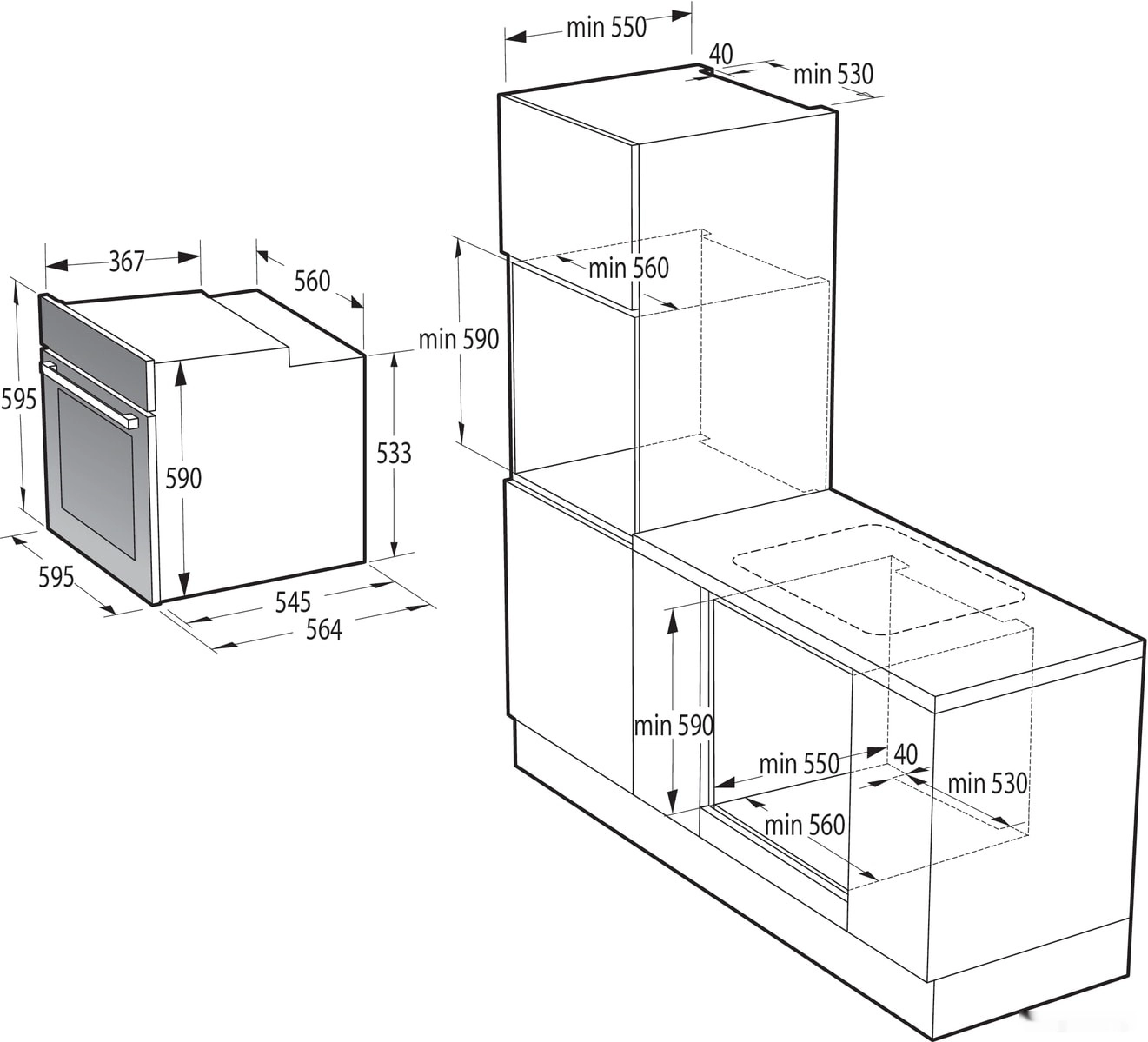 Электрический духовой шкаф Gorenje BO6727E03X