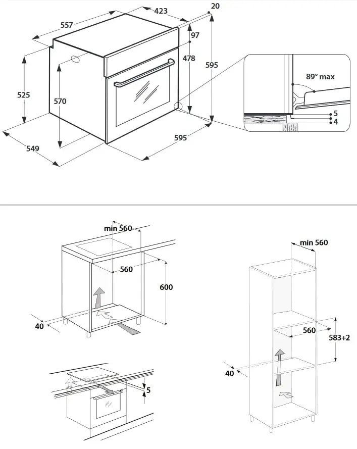 Электрический духовой шкаф Hotpoint-Ariston FA2 844 JH IX HA