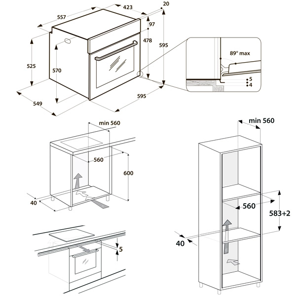 Духовой шкаф Hotpoint-Ariston FA4S 842 J IX