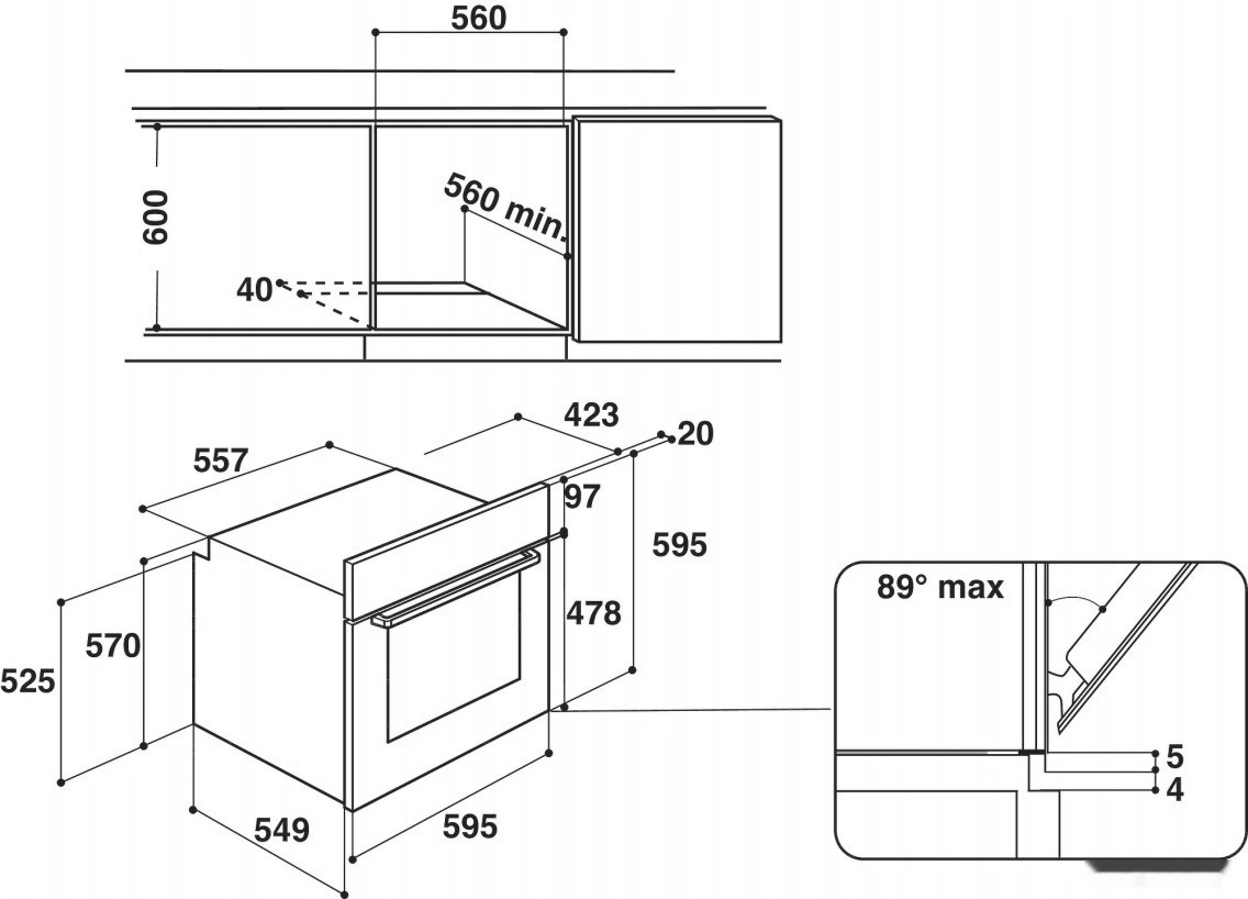 Электрический духовой шкаф Hotpoint-Ariston FA5S 841 J IX HA