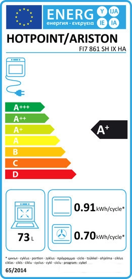 Духовой шкаф Hotpoint-Ariston FI7 861 SH IX HA
