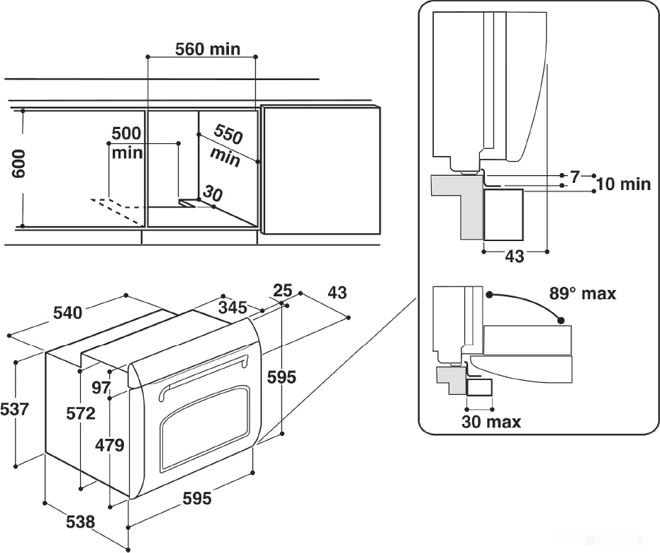 Электрический духовой шкаф Hotpoint-Ariston FIT 804 H AN HA