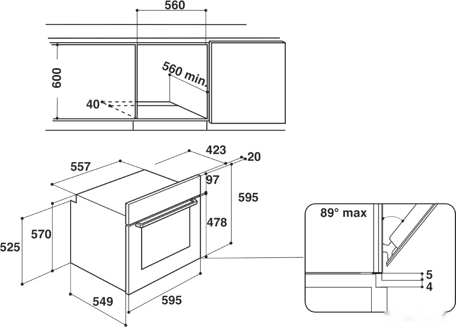 Газовый духовой шкаф Hotpoint-Ariston GA2 124 IX HA