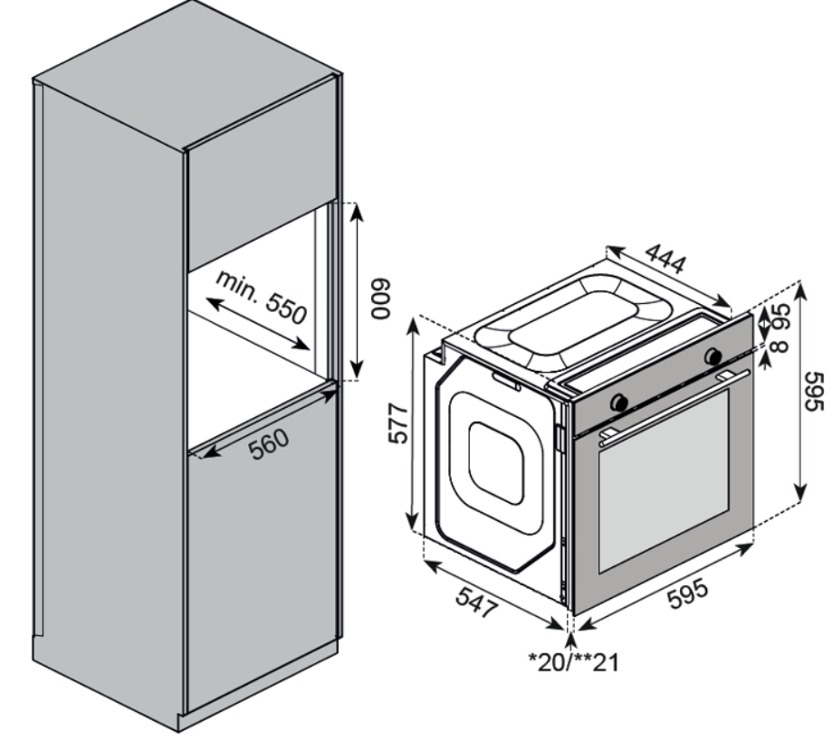 Духовой шкаф Kuppersberg HF 610 B