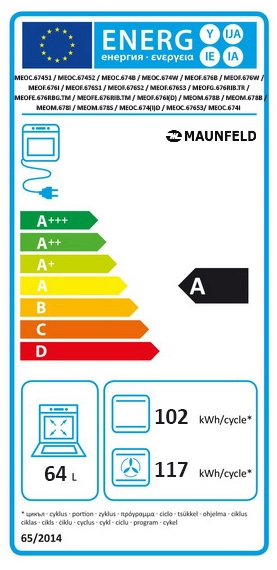 Духовой шкаф Maunfeld MEOFE.676RILB2.TMS