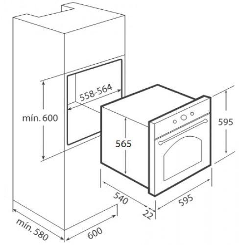 Духовой шкаф Teka HGR 650 A-B