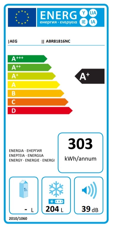 Морозильник AEG ABR81816NC