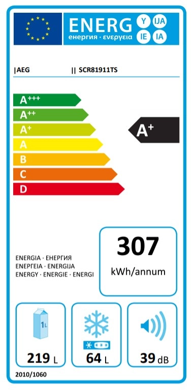 Холодильник AEG SCR 81911 TS