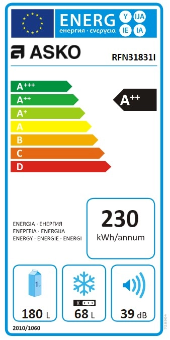 Холодильник Asko RFN31831i
