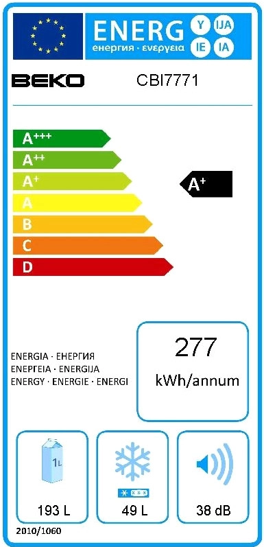 Холодильник Beko CBI 7771