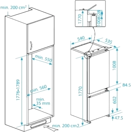 Холодильник Beko CBI 7771