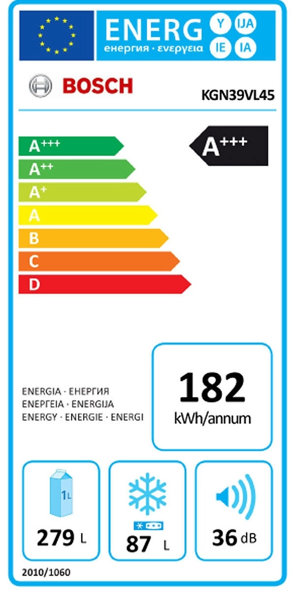 Холодильник Bosch KGN 39VL45