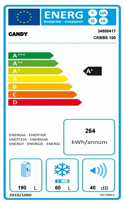 Холодильник Candy CKBBS 100