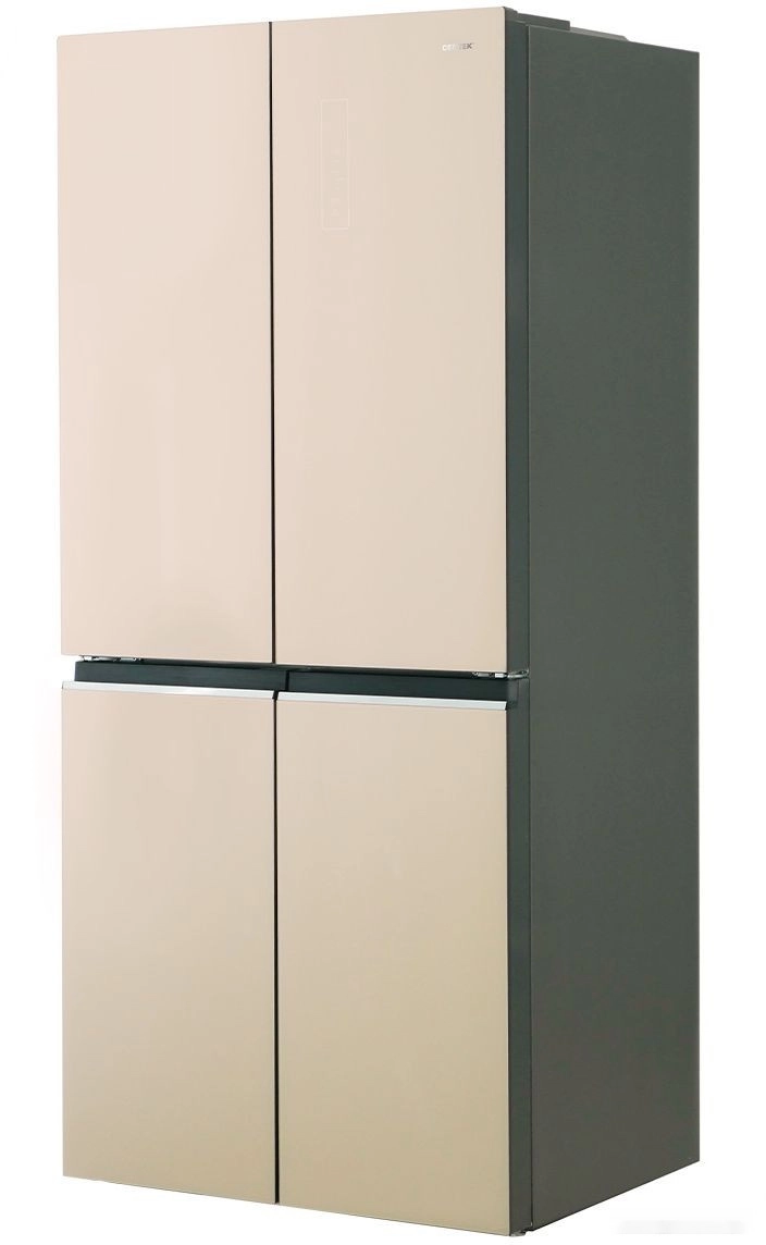 Четырёхдверный холодильник CENTEK CT-1744 Beige