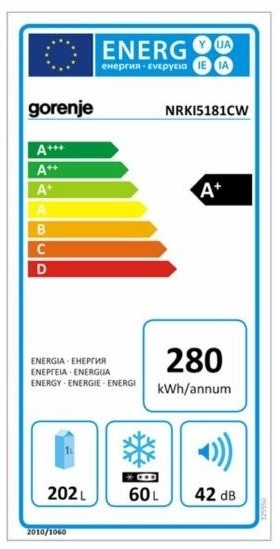Холодильник Gorenje NRKI 5181 CW