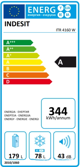 Холодильник Indesit ITR 4160 W