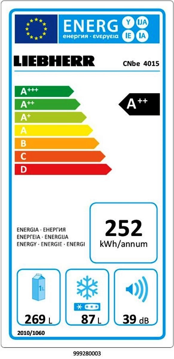 Холодильник Liebherr CNbe 4015