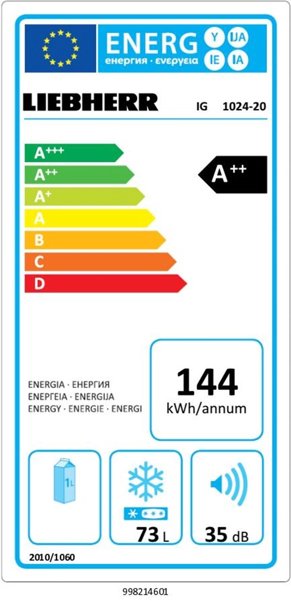 Морозильник Liebherr IG 1024