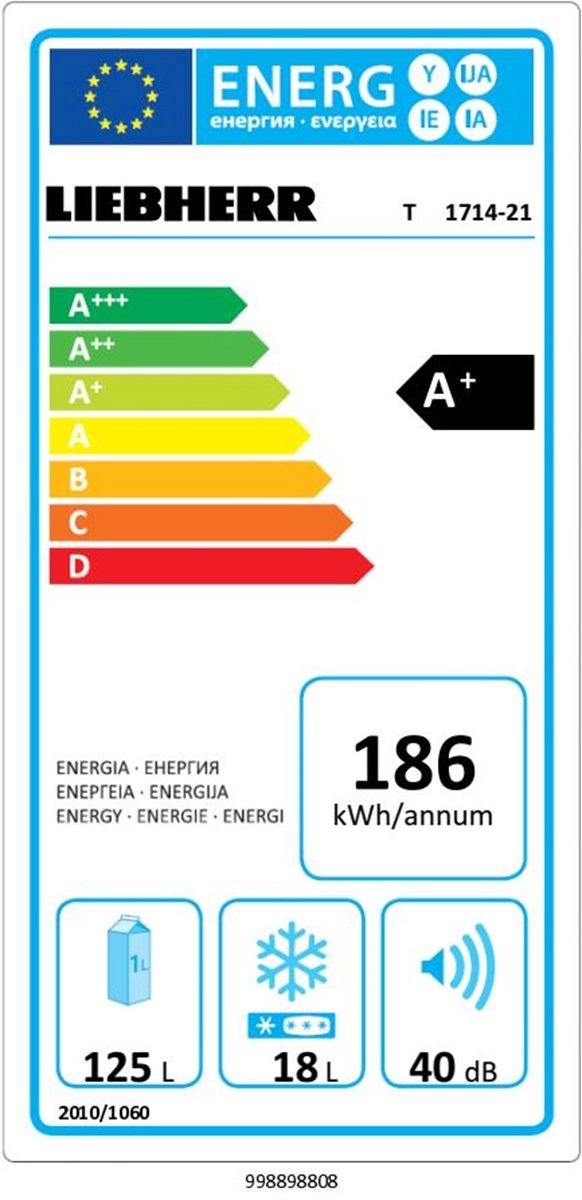 Холодильник Liebherr T 1714 Comfort