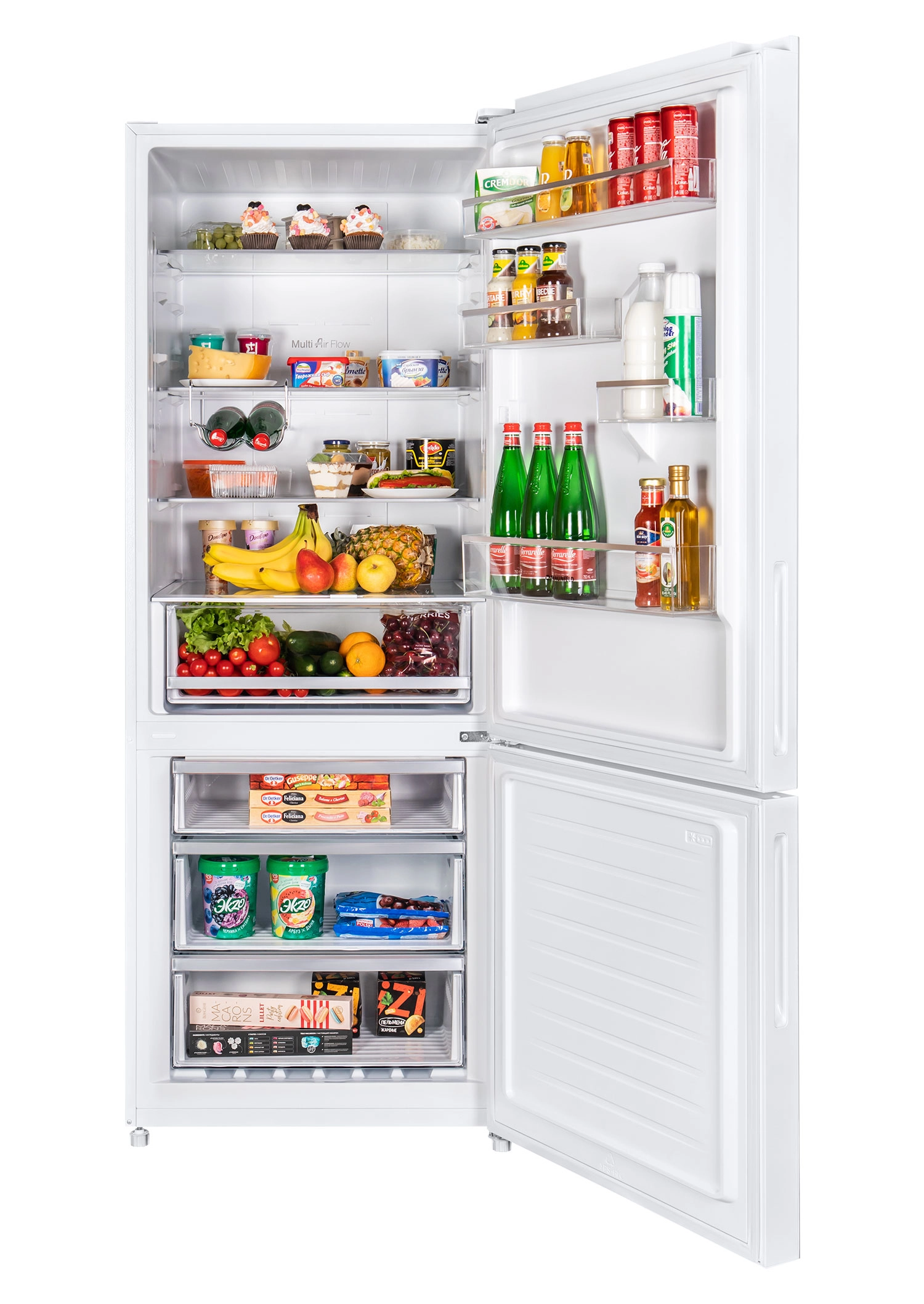 Холодильник Maunfeld MFF1857NFW