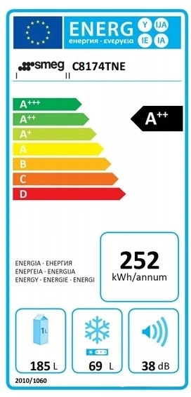 Холодильник Smeg C8174TNE