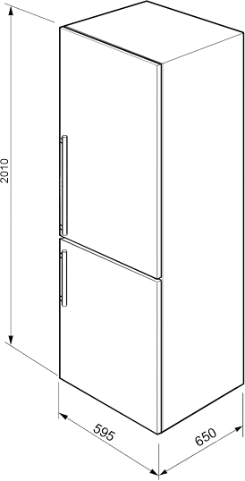 Холодильник Smeg FC400B2PE