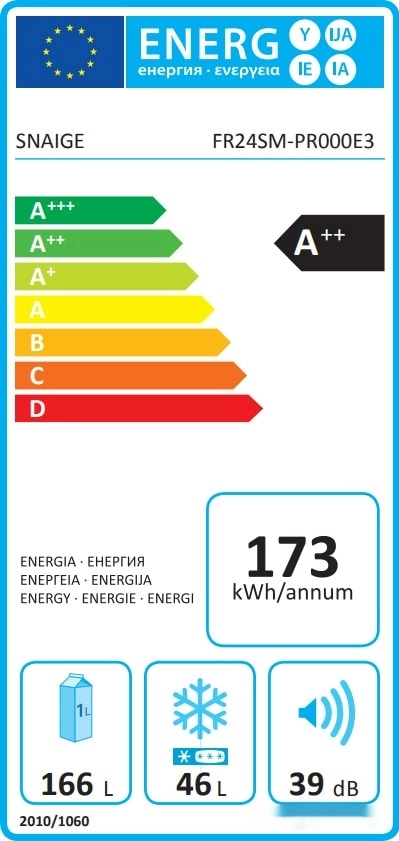 Холодильник Snaige FR24SM-PR000E3