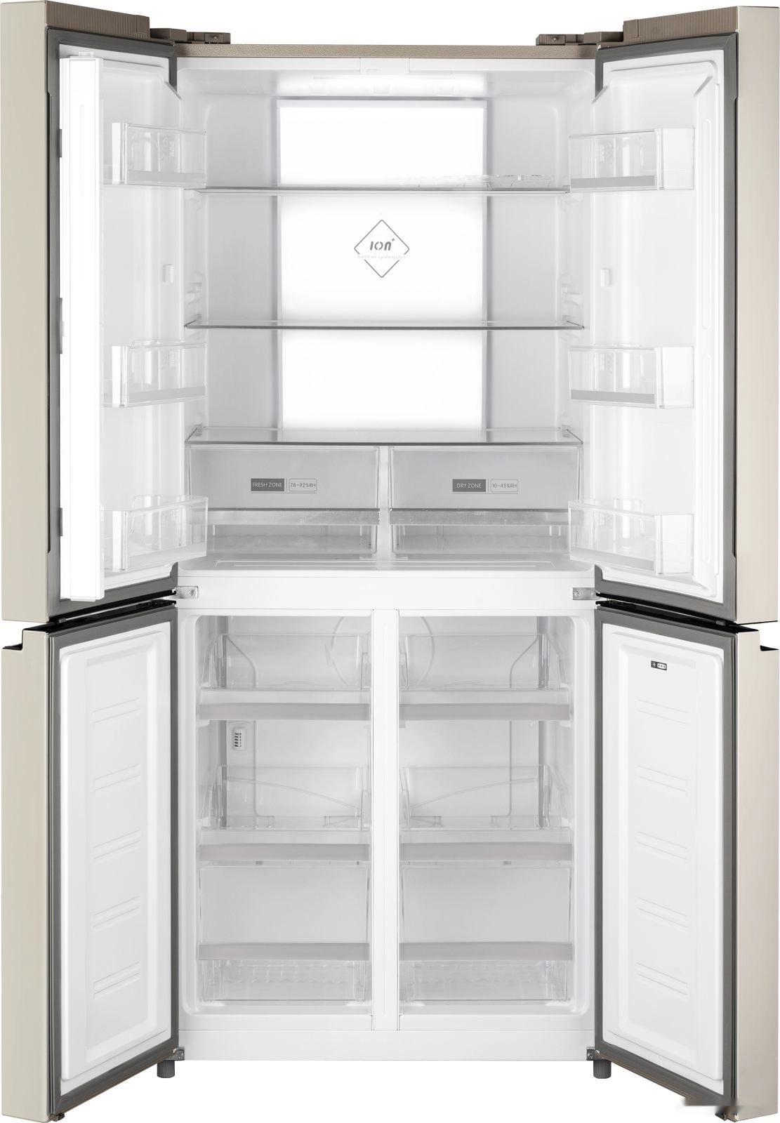 Четырёхдверный холодильник Weissgauff WCD 450 Be NoFrost Inverter