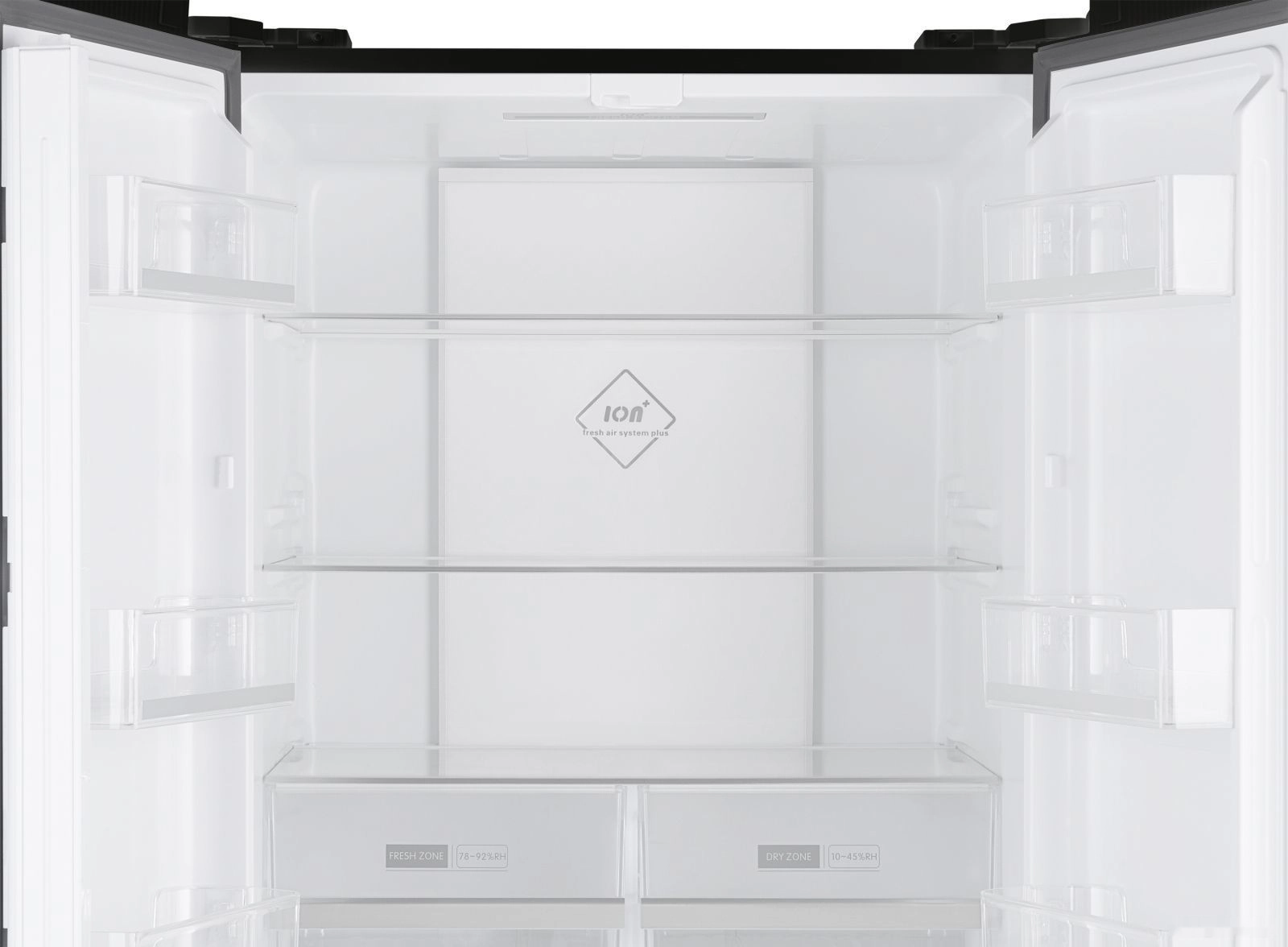 Четырёхдверный холодильник Weissgauff WCD 450 BG NoFrost Inverter