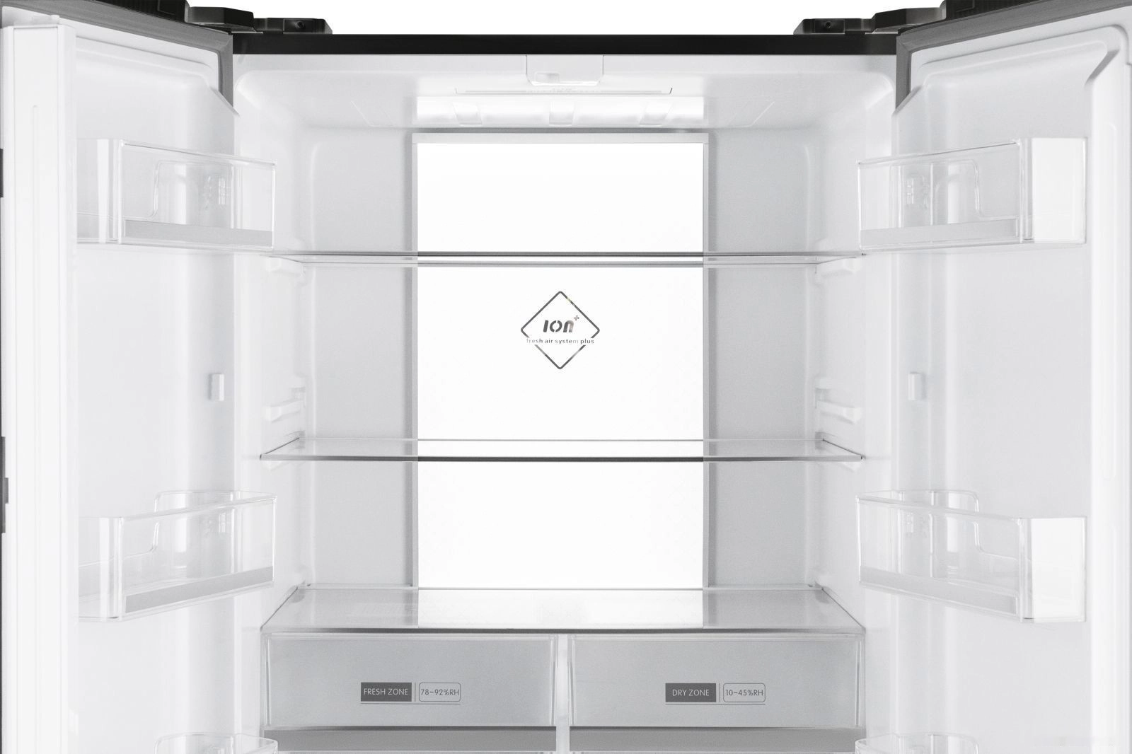 Четырёхдверный холодильник Weissgauff WCD 450 BG NoFrost Inverter