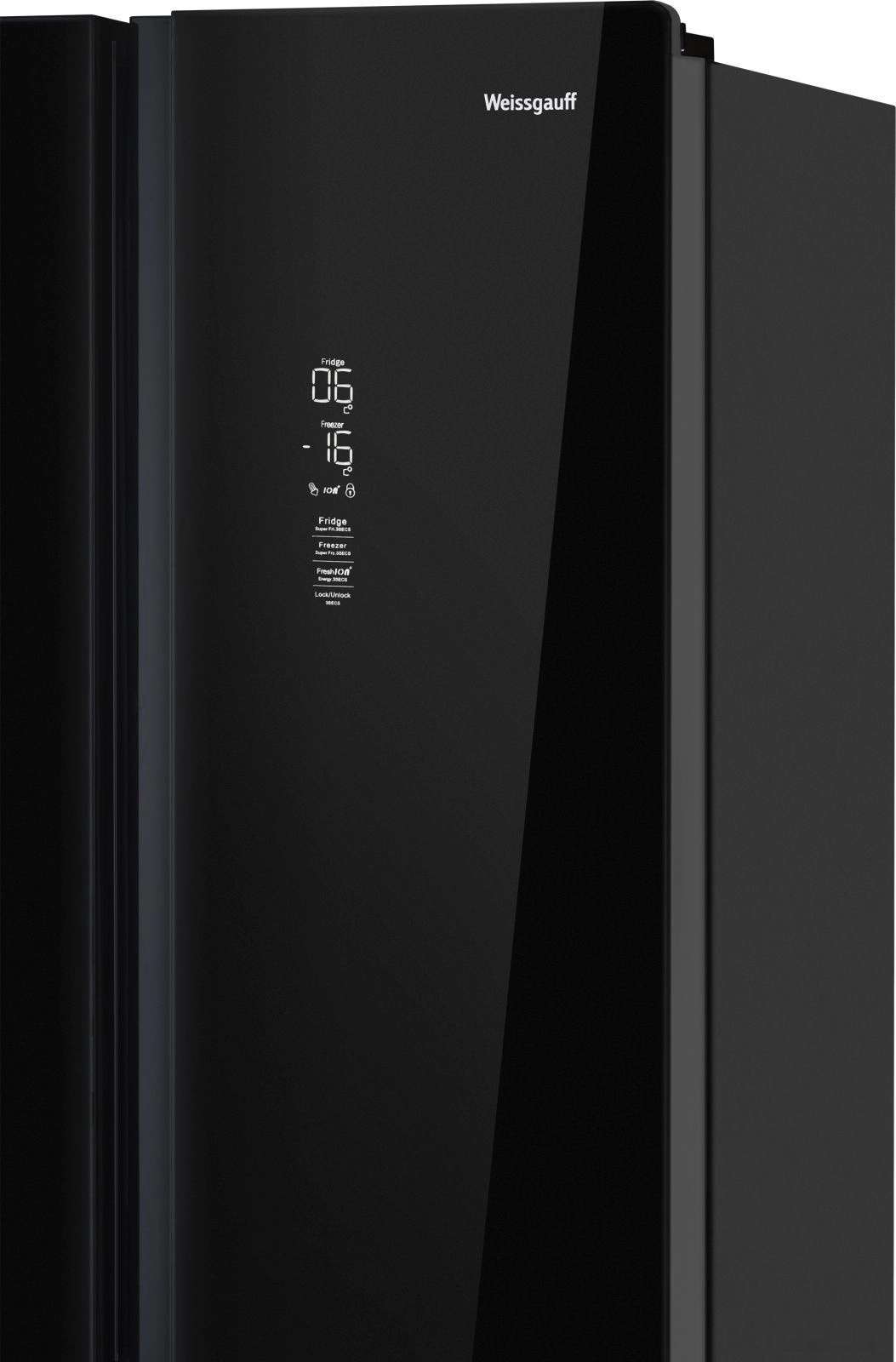 Четырёхдверный холодильник Weissgauff WCD 450 BG NoFrost Inverter