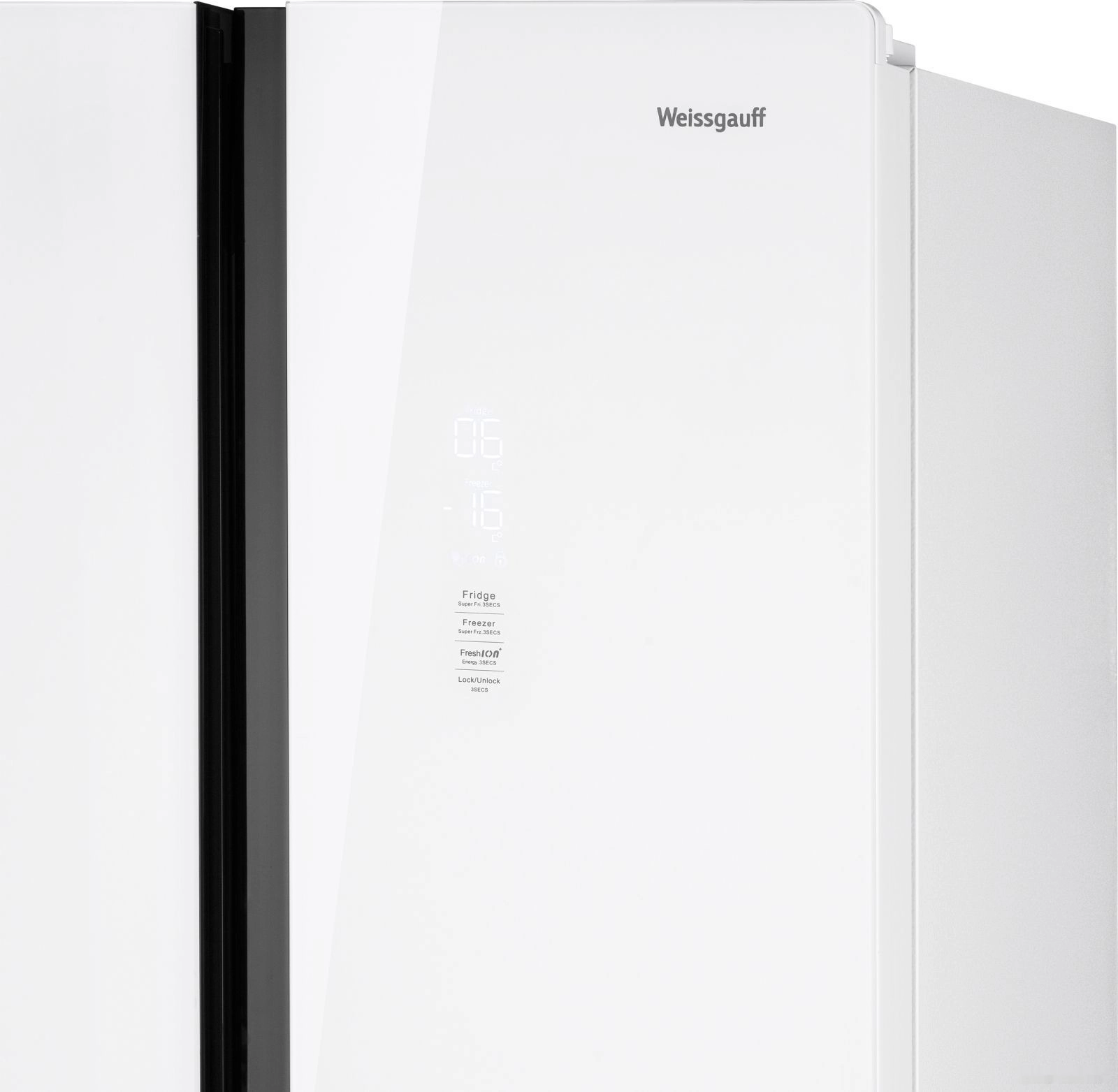 Четырёхдверный холодильник Weissgauff WCD 450 WG NoFrost Inverter