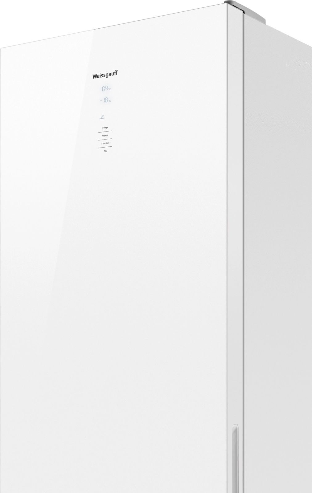 Холодильник Weissgauff WRK 2000 D Full NoFrost Inverter White Glass