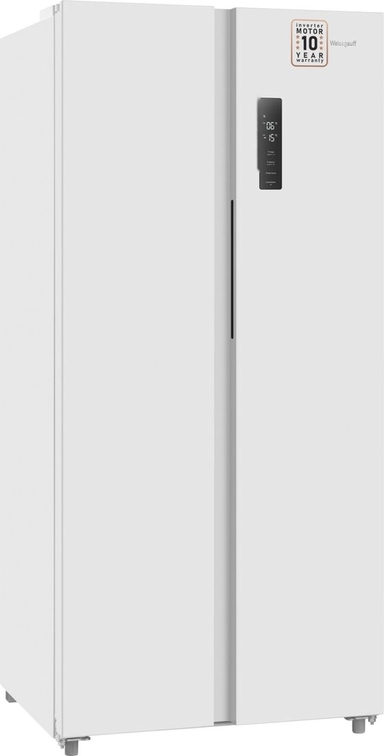 Холодильник side by side Weissgauff WSBS 500 Inverter NoFrost White