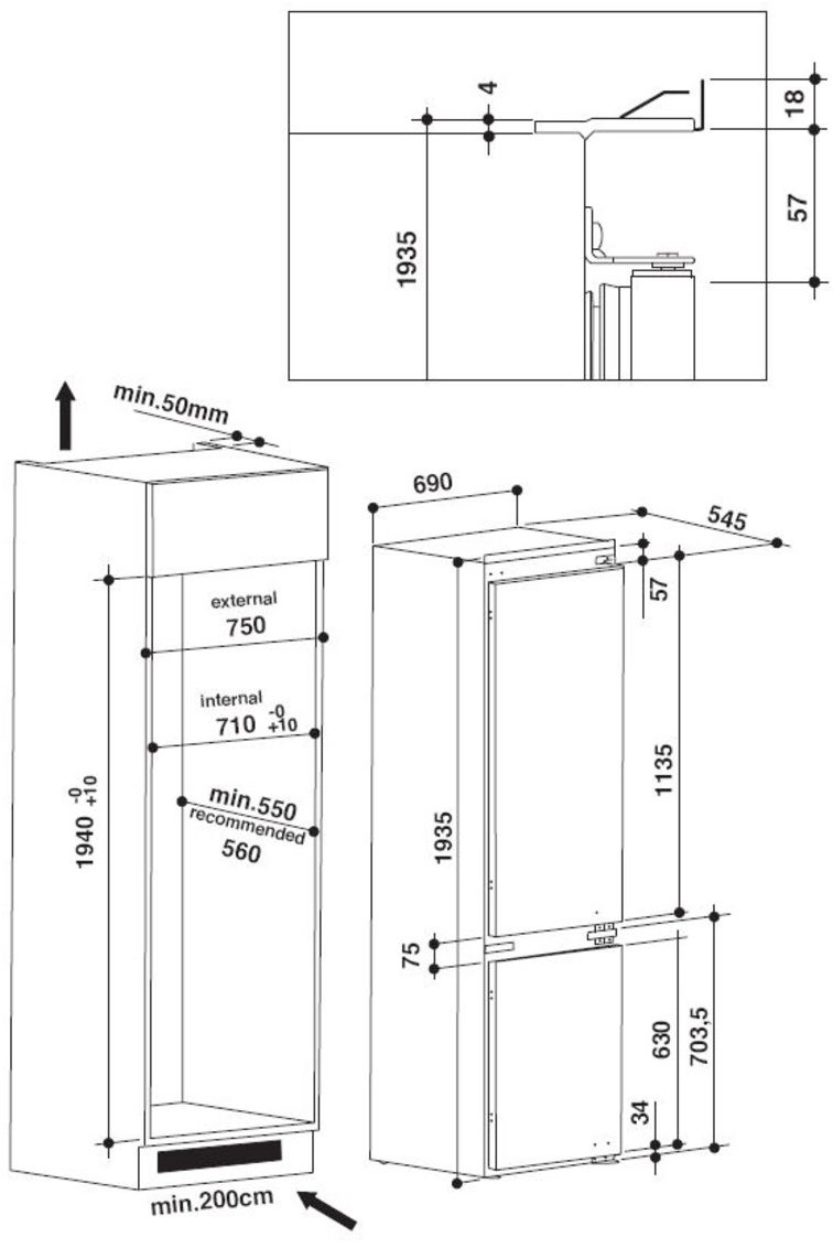 Холодильник Whirlpool SP40801EU