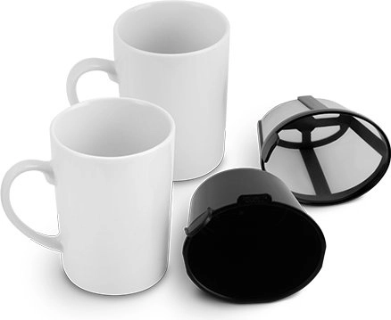 Кофеварка Blackton Bt CM1113 (белый/черный)