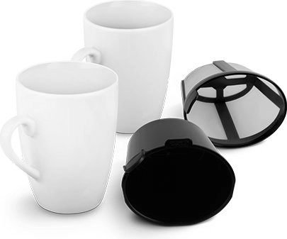 Кофеварка Blackton Bt CM1113 (белый/черный)
