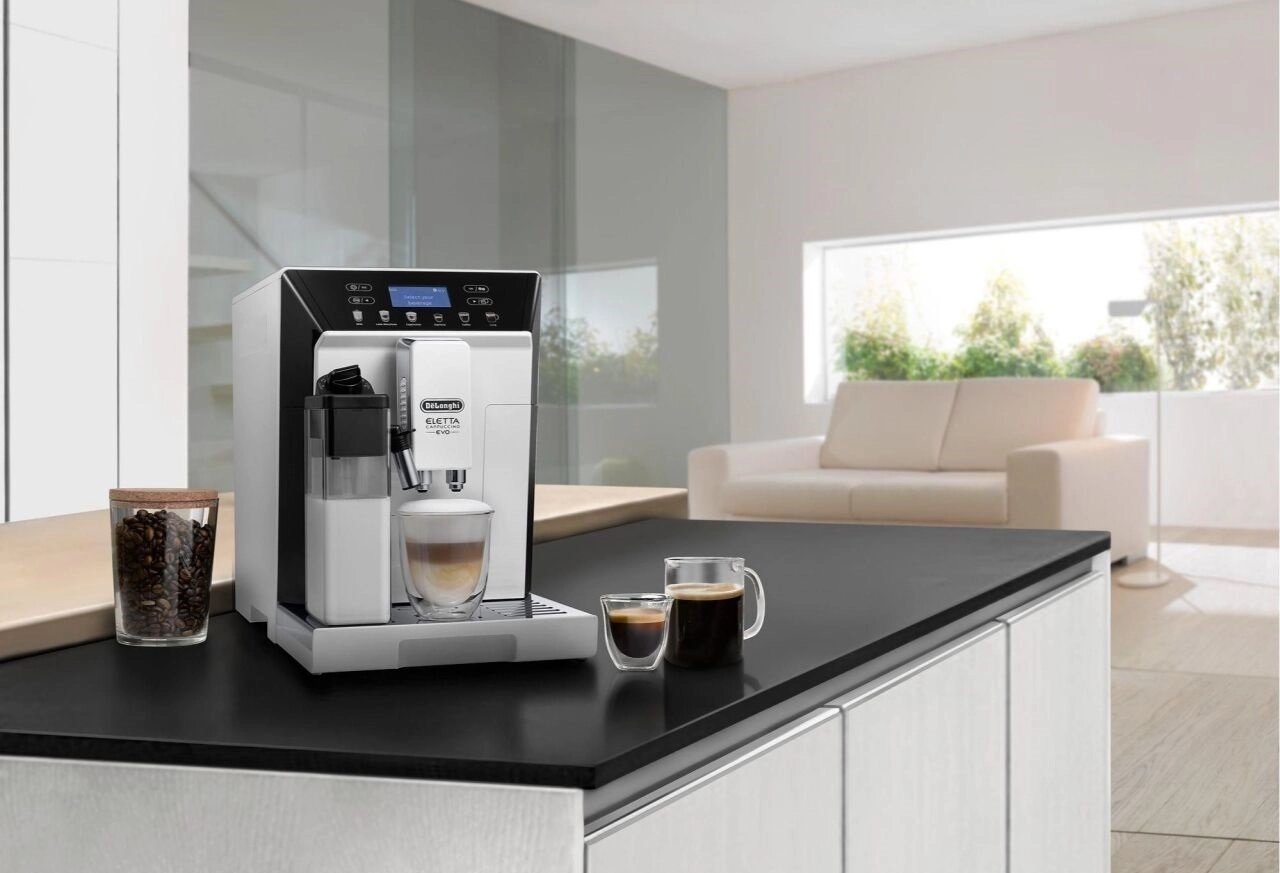 Эспрессо кофемашина Delonghi Eletta Cappuccino Evo ECAM46.860.W