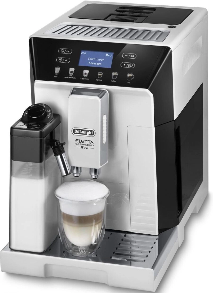 Эспрессо кофемашина Delonghi Eletta Cappuccino Evo ECAM46.860.W