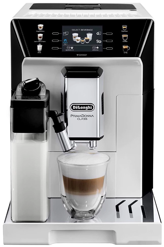 Эспрессо кофемашина Delonghi PrimaDonna Class Evo ECAM550.65.W