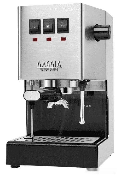 Рожковая помповая кофеварка Gaggia Classic Evo Inox 9481/11