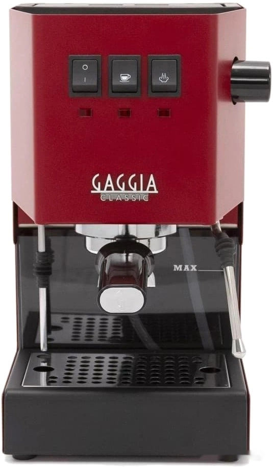 Рожковая помповая кофеварка Gaggia Classic Evo Red 9481/12