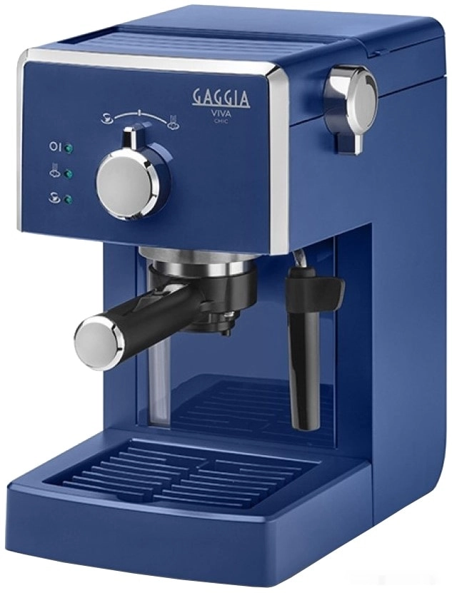 Рожковая помповая кофеварка Gaggia Viva Chic 8433/12 (синий)